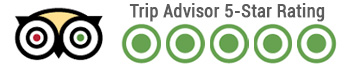 Trip advisor 5-star rating for Magenta Private Island resort in Belize